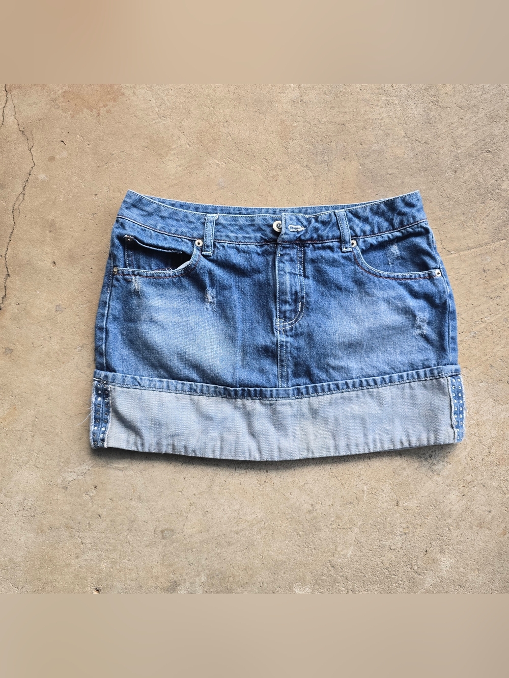 vtg y2k limited too bling mini skirt Youth 16.5
